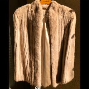 Vintage Blonde Mink Jacket